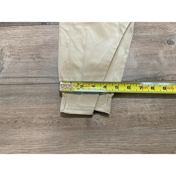 686 Everywhere Pant Mens L Stretch Beige Slim Jogger Zipper Pockets Drawstring - Picture 5 of 9